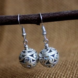 Classical Silver Earrings